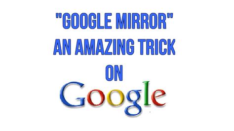 Gooogle mirror